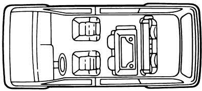 NISSAN QUEST 2001 - POSITION DES SIÉGES - 11