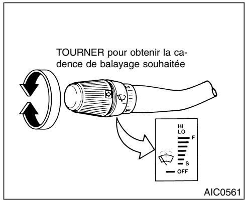 NISSAN QUEST 2001 - Désactivation de la fonction de bip de l'avertisseur - 1