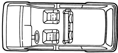 NISSAN QUEST 2001 - POSITION DES SIÉGES - 5
