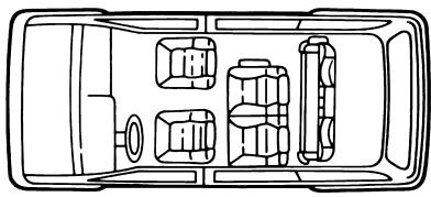 NISSAN QUEST 2001 - POSITION DES SIÉGES - 4
