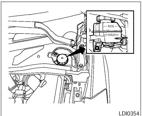 NISSAN QUEST 2004 - LIQUIDE DE LAVE-GLACE - 1