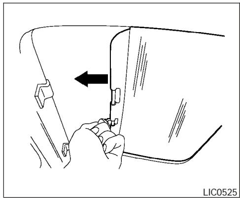 NISSAN QUEST 2004 - TOIT VITRÉ (selon l'équipement du vehicule) - 1