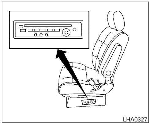 NISSAN QUEST 2004 - SYSTÉME AUDIOVISUEL DVD (selon l'équipement du vehicule) - 1