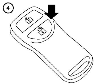 NISSAN QUEST 2004 - REEMPLACEMENT DE LA PILE DE LA TÉLECOMMANDE - 3