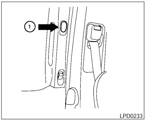 NISSAN QUEST 2004 - Protection de verrouillage - 1