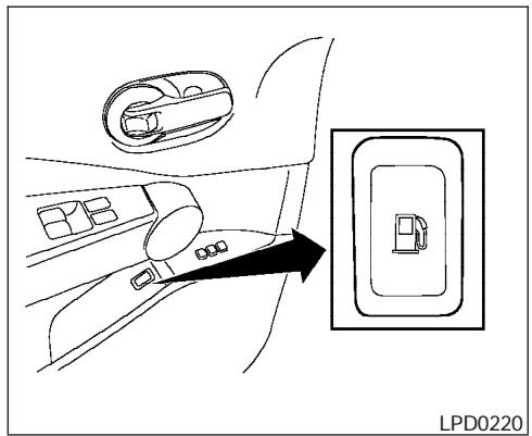 NISSAN QUEST 2004 - TRAPPE DU RÉSERVOIR DE CARBURANT - 2