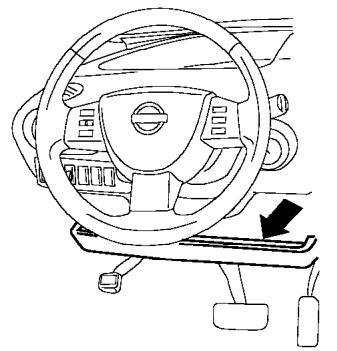 NISSAN QUEST 2004 - AVERTISSEMENT - 1