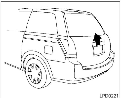 NISSAN QUEST 2005 - AVERTISSEMENT - 1