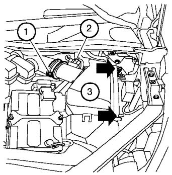 NISSAN QUEST 2005 - FILTRE A AIR - 1