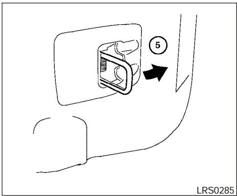 NISSAN QUEST 2005 - AVERTISSEMENT - 4