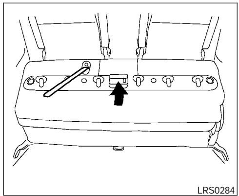 NISSAN QUEST 2005 - Basculement des sièges capitaines de la deuxième rangée - 3