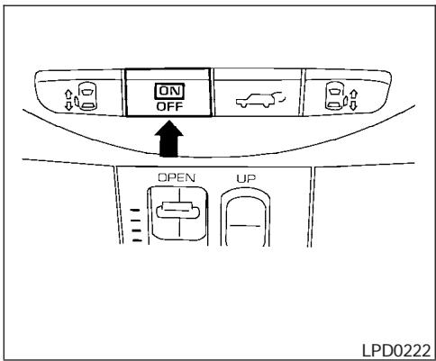NISSAN QUEST 2005 - AVERTISSEMENT - 1