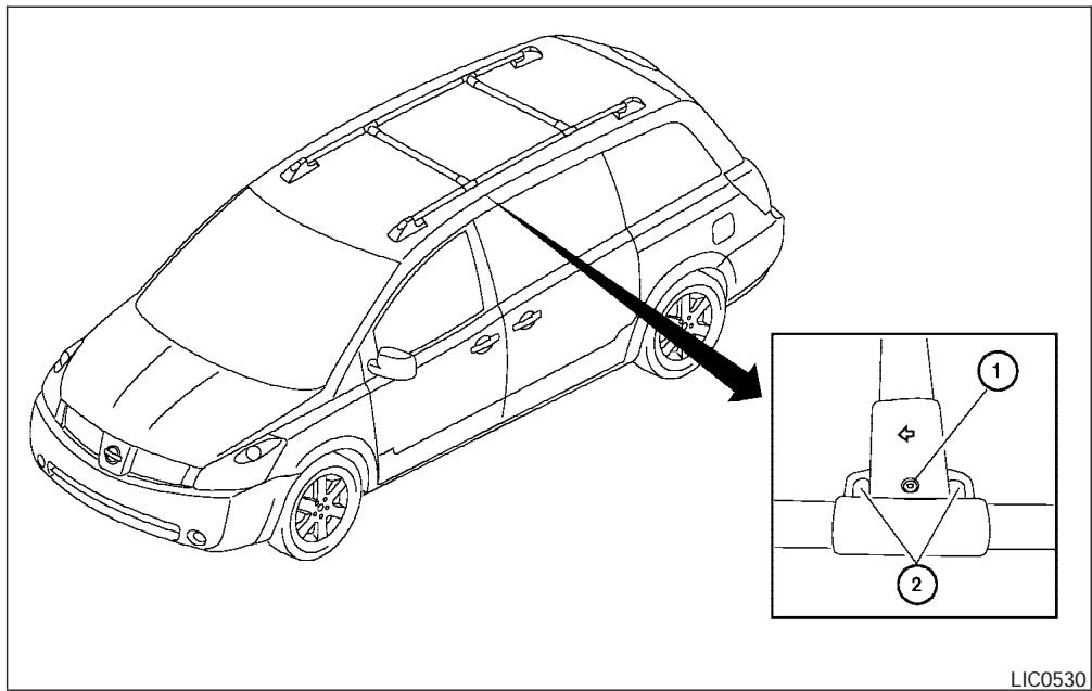 NISSAN QUEST 2005 - MISE EN GARDE - 1