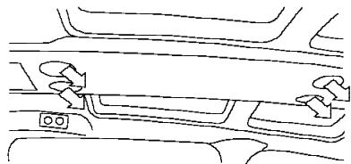 NISSAN QUEST 2005 - CHAUFFAGE ET DÉGIVRAGE/ DESEMBUAGE - 8