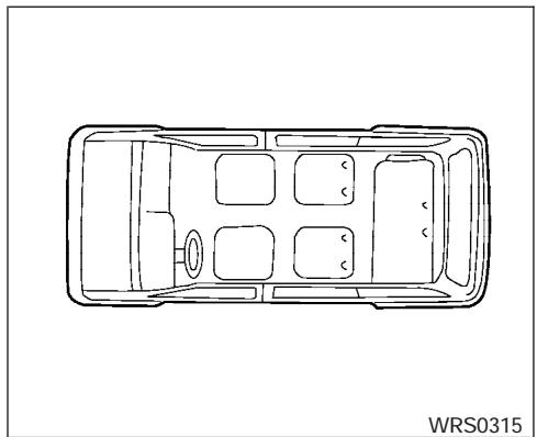 NISSAN QUEST 2005 - AVERTISSEMENT - 1