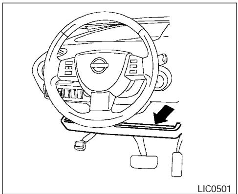 NISSAN QUEST 2005 - COMPARTIMENT DE RANGEMENT SUPérieUR DE LA PLANCHE DE BORD - 1