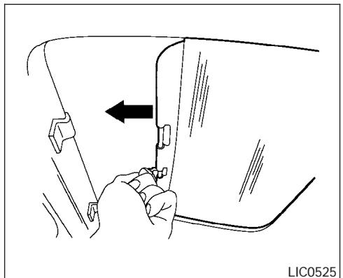 NISSAN QUEST 2005 - TOIT OUVRANT (selon l'équipement du vehicule) - 1
