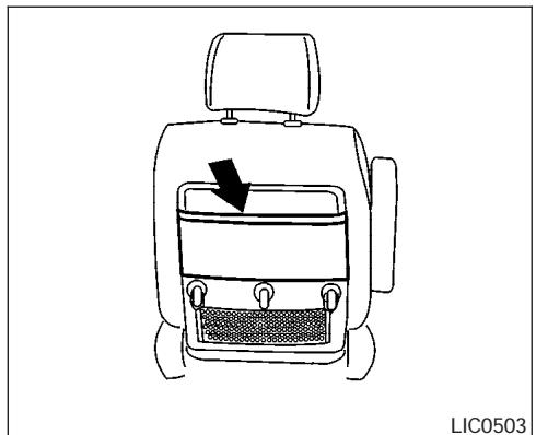 NISSAN QUEST 2007 - AVERTISSEMENT - 3