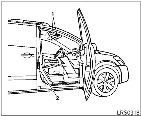 NISSAN QUEST 2007 - AVERTISSEMENT - 1
