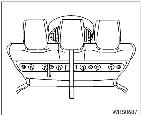 NISSAN QUEST 2007 - Sièges capitaines de deuxième rangée (selon l'équipement du vehicule) - 1
