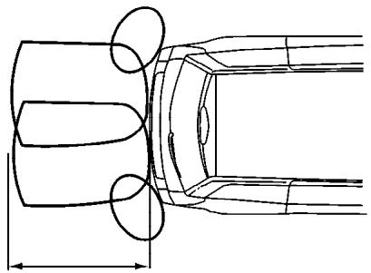 NISSAN QUEST 2007 - SYSTÉME DE SONAR ARRIÈRE (selon l'équipement du vehicule) - 1