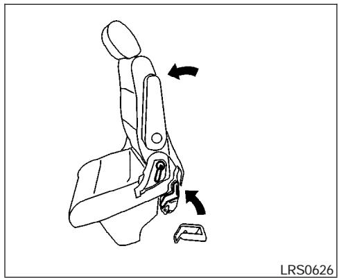 NISSAN QUEST 2007 - Inclinaison du dossier vers l'arrête - 1