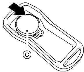 NISSAN QUEST 2007 - REEMPLACEMENT DE LA PILE DE LA TÉLECOMMANDE - 4