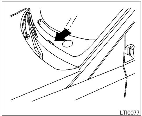 NISSAN QUEST 2007 - IDENTIFICATION DU VÉHICULE - 1