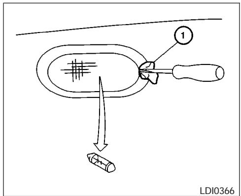 NISSAN QUEST 2007 - Lampes individuelles - Type A - 3