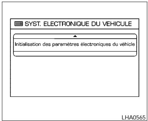 NISSAN QUEST 2007 - Réglage de l'écran inférieur : - 4