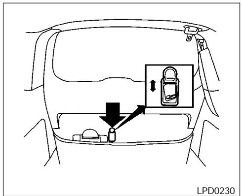NISSAN QUEST 2007 - TRAPPE DU RÉSERVOIR DE CARBURANT - 1