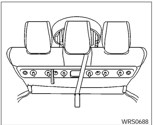 NISSAN QUEST 2007 - Sièges capitaines de deuxième rangée (selon l'équipement du vehicule) - 2