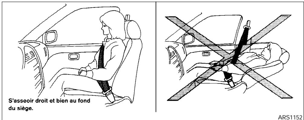 NISSAN QUEST 2007 - Sécurité — Sièges, ceintures de sécurité et dispositif de protection complémentaire - 1