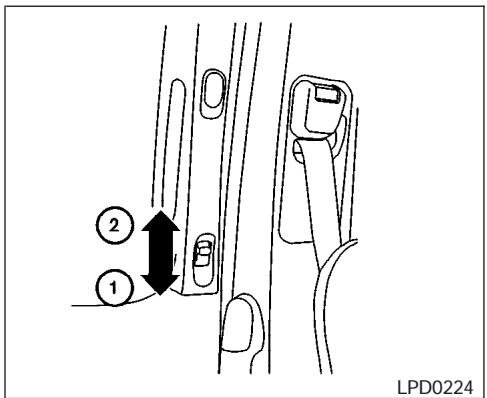 NISSAN QUEST 2007 - Ouverture et fermeture des glaces - 2
