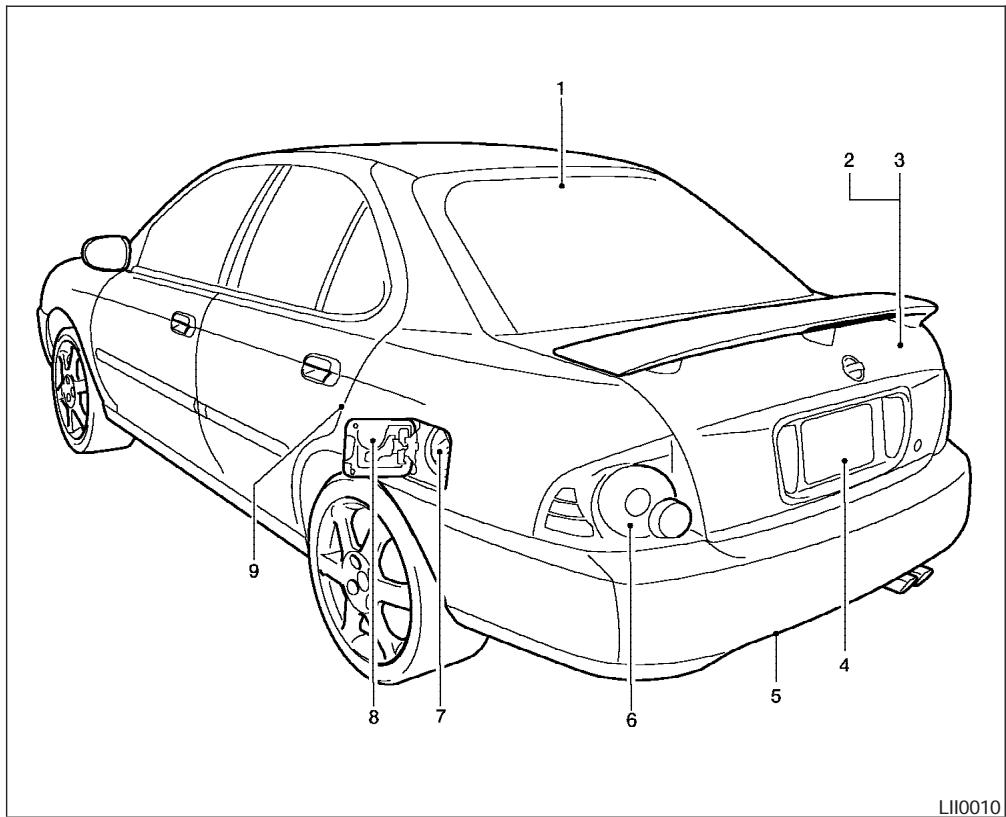 NISSAN SENTRA 2004 - COUSSINS GONFLABLES, CEINTURES DE SECURITE ET DISPOSITIFS DE RETENUE POUR ENFANT - 3
