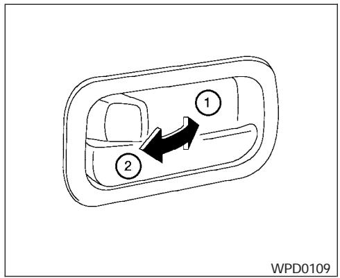 NISSAN SENTRA 2004 - VERROUILAGE AU MOYEN D'UNE CLÉ - 2