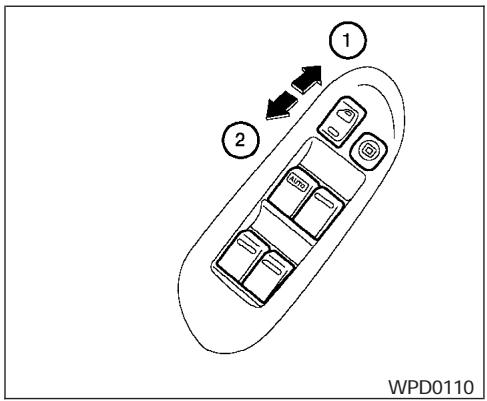 NISSAN SENTRA 2004 - Verrouillage de l'intérieur - 1