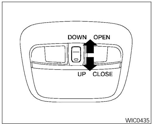 NISSAN SENTRA 2004 - TOIT OUVRANT (selon l'équipement du vehicule) - 1