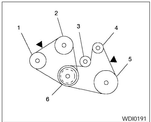 NISSAN SENTRA 2004 - COUROIES D'ENTRAJINEMENT - 1