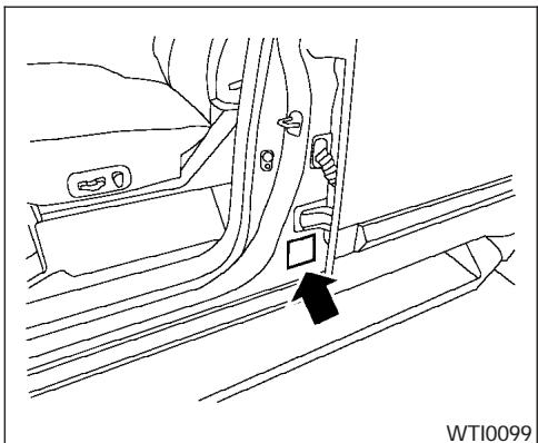 NISSAN TITAN 2004 - NUMERO D'IDENTIFICATION DU VEHICULE (numéro du chassin) - 2