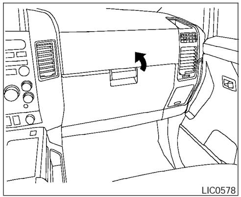 NISSAN TITAN 2004 - AVERTISSEMENT - 1