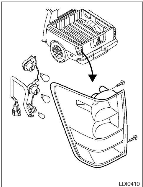 NISSAN TITAN 2004 - Eclairage de l'aire de chargement - 2
