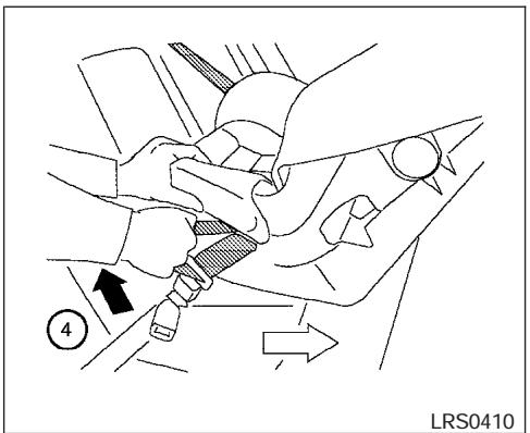 NISSAN TITAN 2004 - Orientévers l'arrière-étape 3 - 1
