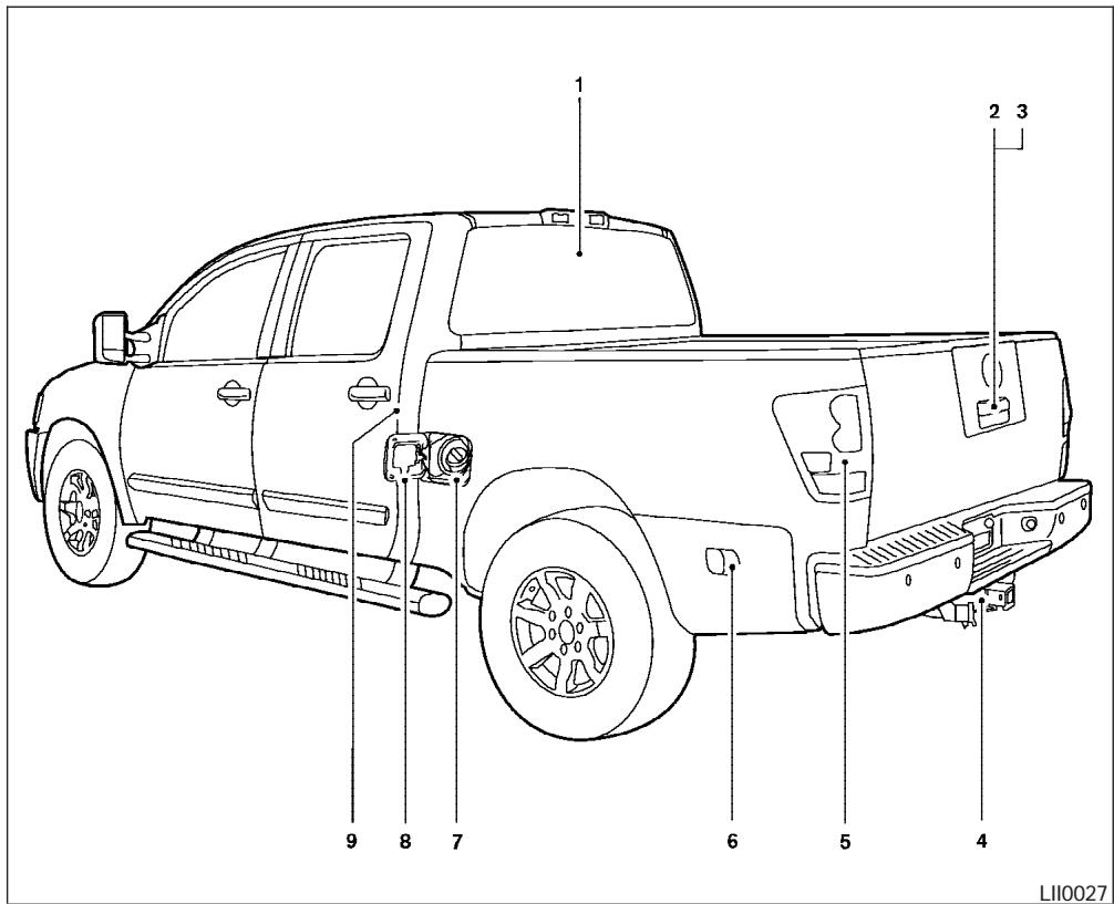 NISSAN TITAN 2004 - COUSSINS GONFLABLES, CEINTURES DE SECURITE ET DISPOSITIFS DE RETENUE POUR ENFANT - 3