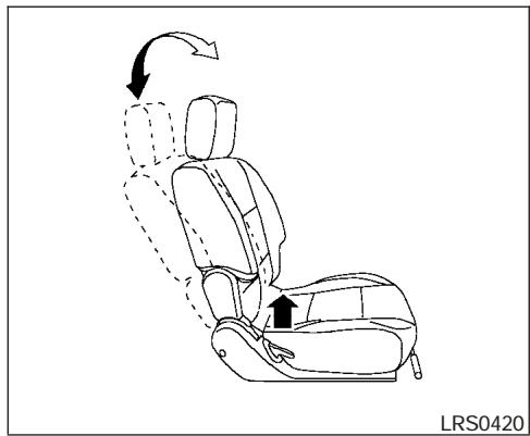 NISSAN TITAN 2004 - Réglage longitudinal - 1