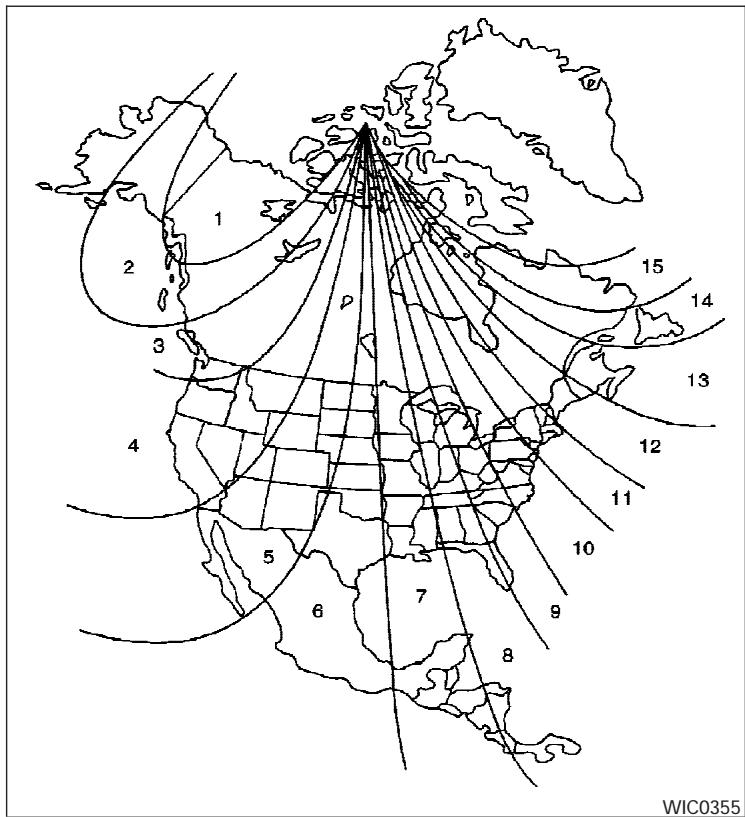 NISSAN TITAN 2004 - AFFICHAGE DE LA BOUSSOLE - 1
