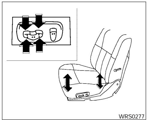 NISSAN TITAN 2004 - Inclinaison du dossier - 1