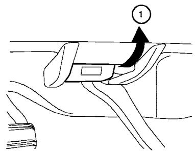 NISSAN TITAN 2007 - Utilisation de l'éclairage intérieur - 1