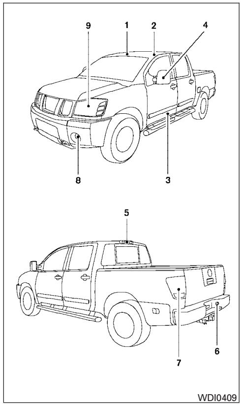 NISSAN TITAN 2007 - NOTA : - 1