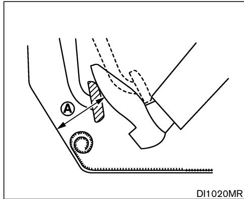 NISSAN XTRAIL 2006 - VÉRIFICATION DU FREIN DE STATIONNEMENT - 1